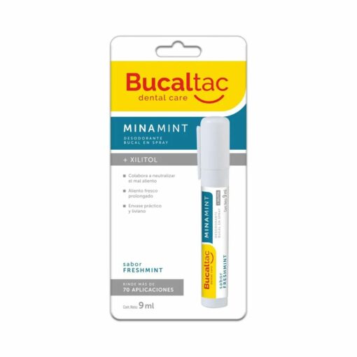 BUCAL TAC DESODORANTE BUCAL SPRAY FRESHMINT 9 ML