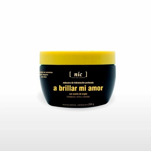 NIC MÁSCARA DE HIDRATACIÓN PROFUNDA A BRILLAR MI AMOR 250 ML