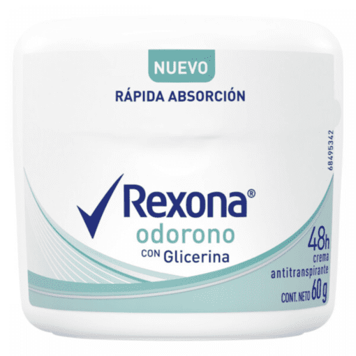 REXONA ODORONO DESODORANTE CREMA POTE X 60GR