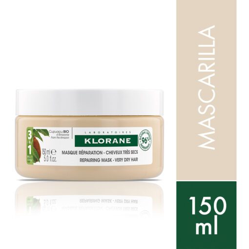 KLORANE MASCARILLA CUPUACU BIO 3EN1 X 150 ML