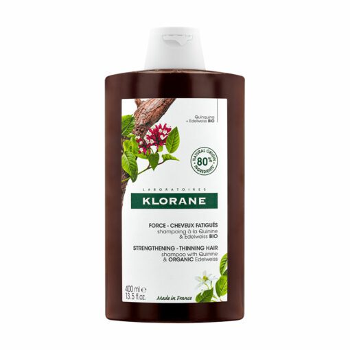 KLORANE SHAMPOO QUININA + VITAMINA B6 X 400ML