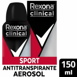 REXONA DESODORANTE ANTITRANSPIRANTE AEROSOL MEN CLINICAL SPORT