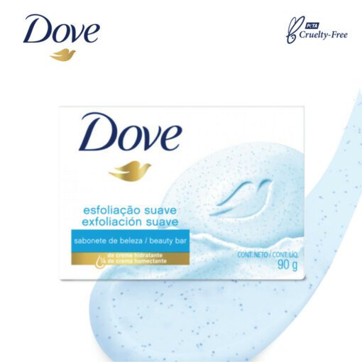 DOVE JABÓN EXFOLIACIÓN DIARIA X 90 GR