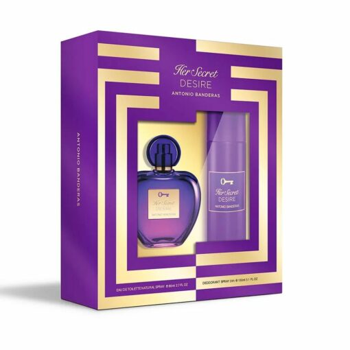 ANTONIO BANDERAS DESIRE EAU DE TOILETTE 80 ML + DEO