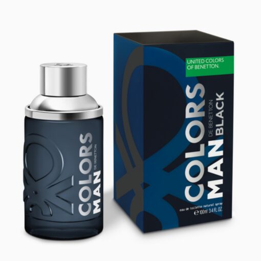 BENETTON COLORS BLACK MAN EDT X 100 ML