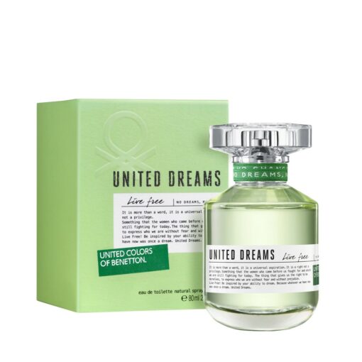 BENETTON LIVE FREE EDT 80 ML