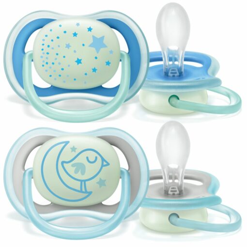AVENT CHUPETE NOCTURNO 6-18M.X2  VARON