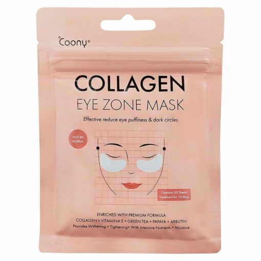 COONY MÁSCARA PARA OJERAS COLAGENO x30 un