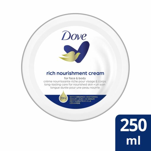 DOVE CREMA NUTRITIVA PIEL SECA X 250 ML