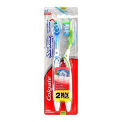 COLGATE CEPILLO DENTAL MAX WHITE MEDIO x2 un.