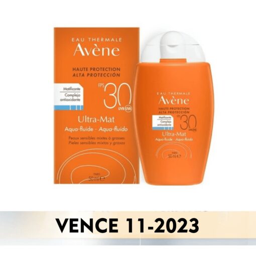 AVENE ULTRA MAT MATIFICANTE SOLAR SPF30+ 50 ML