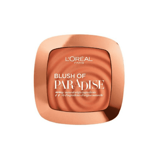 L'OREAL POLVO BLUSH PARADISE PEACH 01 ICONIC GLOW