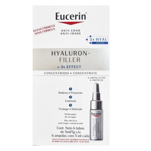 EUCERIN HYALURON FILLER 3X EFFECT SERUM CONCENTRADO 6 AMPOLLAS
