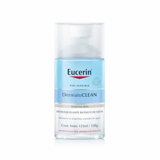 EUCERIN DERMATOCLEAN DESMAQUILLANTE BIFÁSICO DE OJOS 125 ML