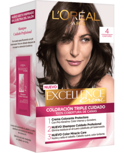 LOREAL EXCELLENCE 4 CASTAÑO