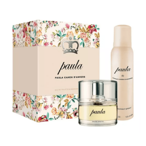 PAULA ESTUCHE PERFUME EAU DE TOILETTE 60 ML + DESODORANTE 123ml