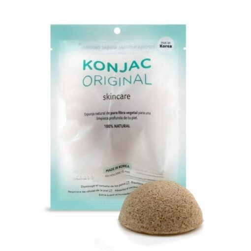 KONJAC ESPONJA FACIAL DE TE VERDE