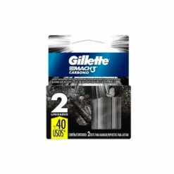 GILLETTE MACH3 CARBONO REPUESTOS 2 UNIDADES