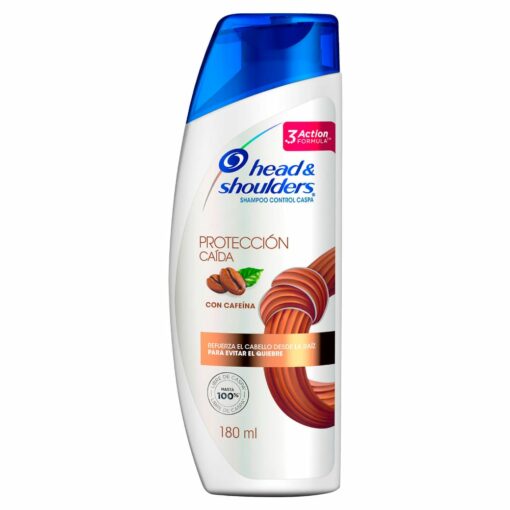 HEAD & SHOULDERS SHAMPOO PROTECCION CAIDA CON CAFEINA 180 ML