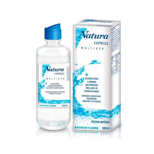 NATURA EXPRESS PARA LENTES BLANDAS 120 ML