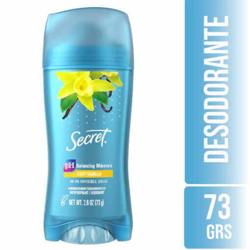 SECRET DESODORANTE EN BARRA FRESH VAINILLA X 73 GR