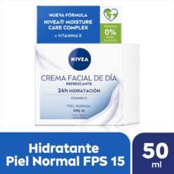 NIVEA CREMA HIDRATANTE DÍA PIEL NORMAL X 50 ML