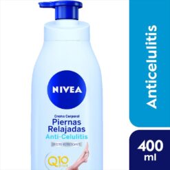 NIVEA CREMA CORPORAL BODY PIERNAS RELAJADAS ANTICELULITIS X 400