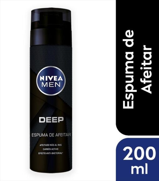 NIVEA MEN COOL KICK ESPUMA AFEITAR X200