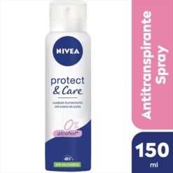 NIVEA DESODORANTE ANTITRANSPIRANTE PROTECT & CARE X 150 ML