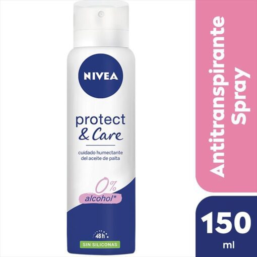 NIVEA DESODORANTE ANTITRANSPIRANTE PROTECT & CARE X 150 ML