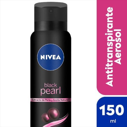 NIVEA DESODORANTE EN AEROSOL INVISIBLE B&W TOQUE SEDA X 150ML