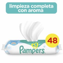 PAMPERS TOALLITAS HÚMEDAS FRESH CLEAN X 48 UNIDADES