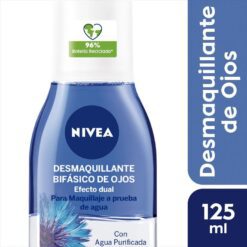 NIVEA DESMAQUILLANTE BIFÁSICO DE OJOS X 125 ML