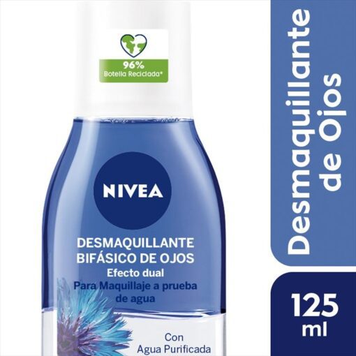 NIVEA DESMAQUILLANTE BIFÁSICO DE OJOS X 125 ML