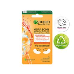 GARNIER HYDRA BOMB MÁSCARA DE OJOS DE NARANJA + ÁCIDO HILURÓNICO