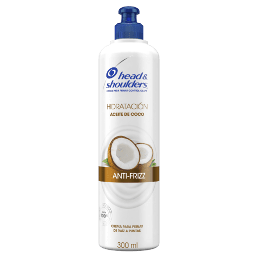 HEAD & SHOULDERS CREMA PARA PEINAR HIDRATACIÓN ACEITE DE COCO X 300 ML