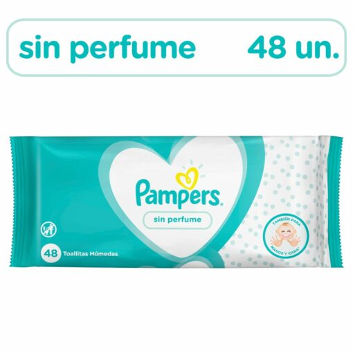 PAMPERS TOALLITAS HÚMEDAS FRESH CLEAN X 48 UNIDADES