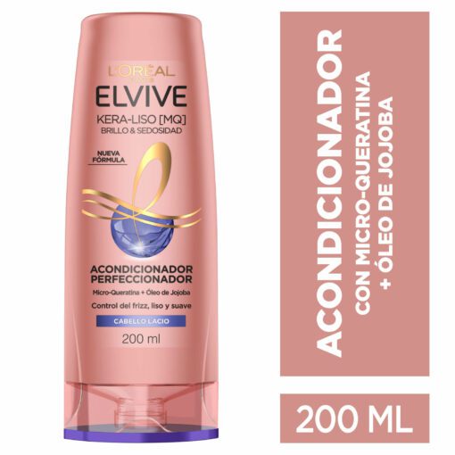 ELVIVE ACONDICIONADOR KERA-LISO BRILLO X 200