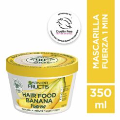 GARNIER FRUCTIS TRATAMIENTO CAPILAR HAIR FOOD BANANA x350 ml