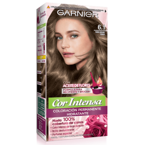 GARNIER COR INTENSA 6.1 RUBIO OSCURO CENIZA