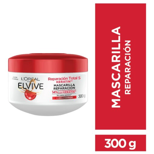 ELVIVE TRATAMIENTO CAPILAR REPARACIÓN TOTAL+5 x300 ml