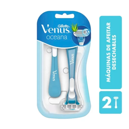 MÁQUINA AFEITAR VENUS OCEANA X 2 UNIDADES