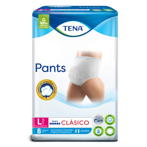ROPA INT. TENA CLASICO X8 LARGE