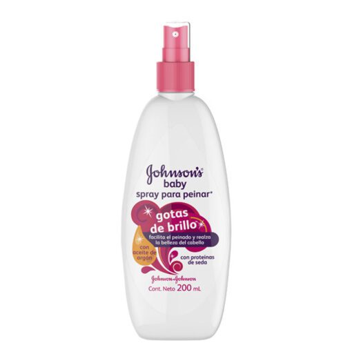 JOHNSON BABY SPRAY PARA PEINAR GOTAS BRILLO X 200 ML