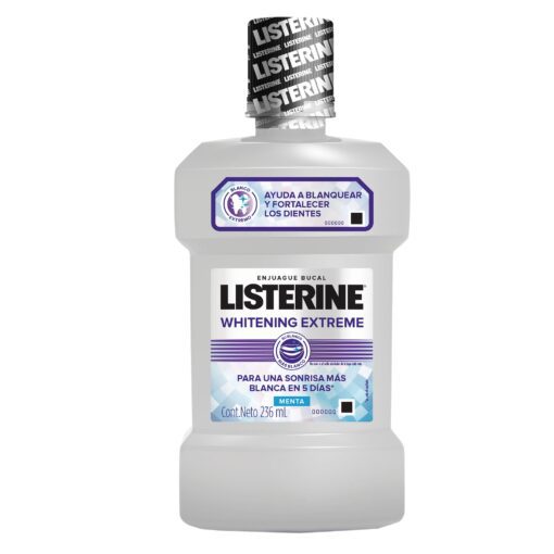 LISTERINE ENJUAGUE BUCAL WHITENING EXTREME X 236 ML