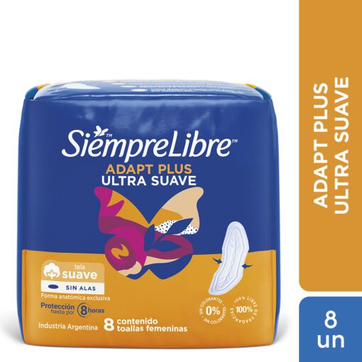 SIEMPRE LIBRE ADAPT PLUS SUAVE X 8