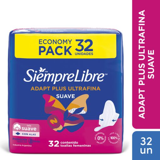SIEMPRE LIBRE ADAPT PLUS ULTRAFINA x 32