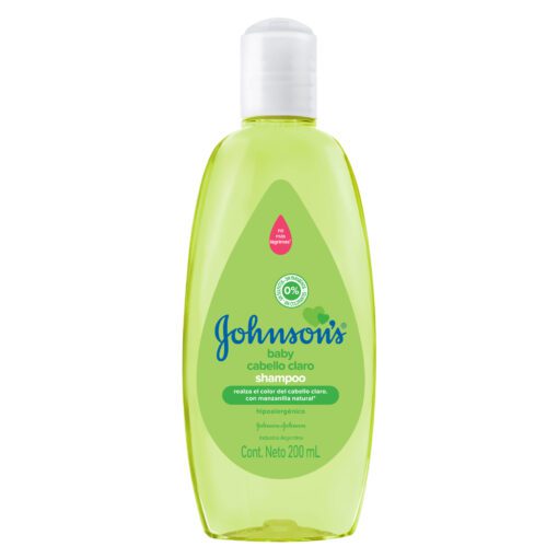 JOHNSON BABY SHAMPOO CABELLO CLARO CON MANZANILLA x200 ml