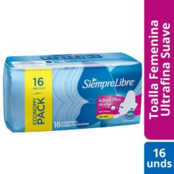 SIEMPRE LIBRE ADAPT PLUS ULTRAFINAS X 16 UNIDADES