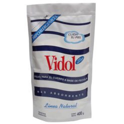 VIDOL TALCO A BASE DE FECULA BOLSA x400 gr